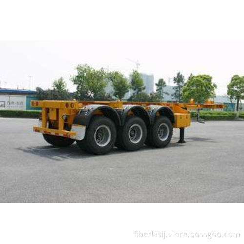 ISO Skeletal or Flatbed type Tank Container Trailer Chassis